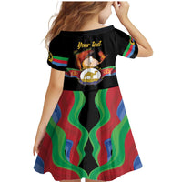 Personalized Eritrea Maelti Siwuat Family Matching Mermaid Dress and Hawaiian Shirt Shida Shoes Glory To Our Martyrs Eritrea LT9 - Wonder Print Shop