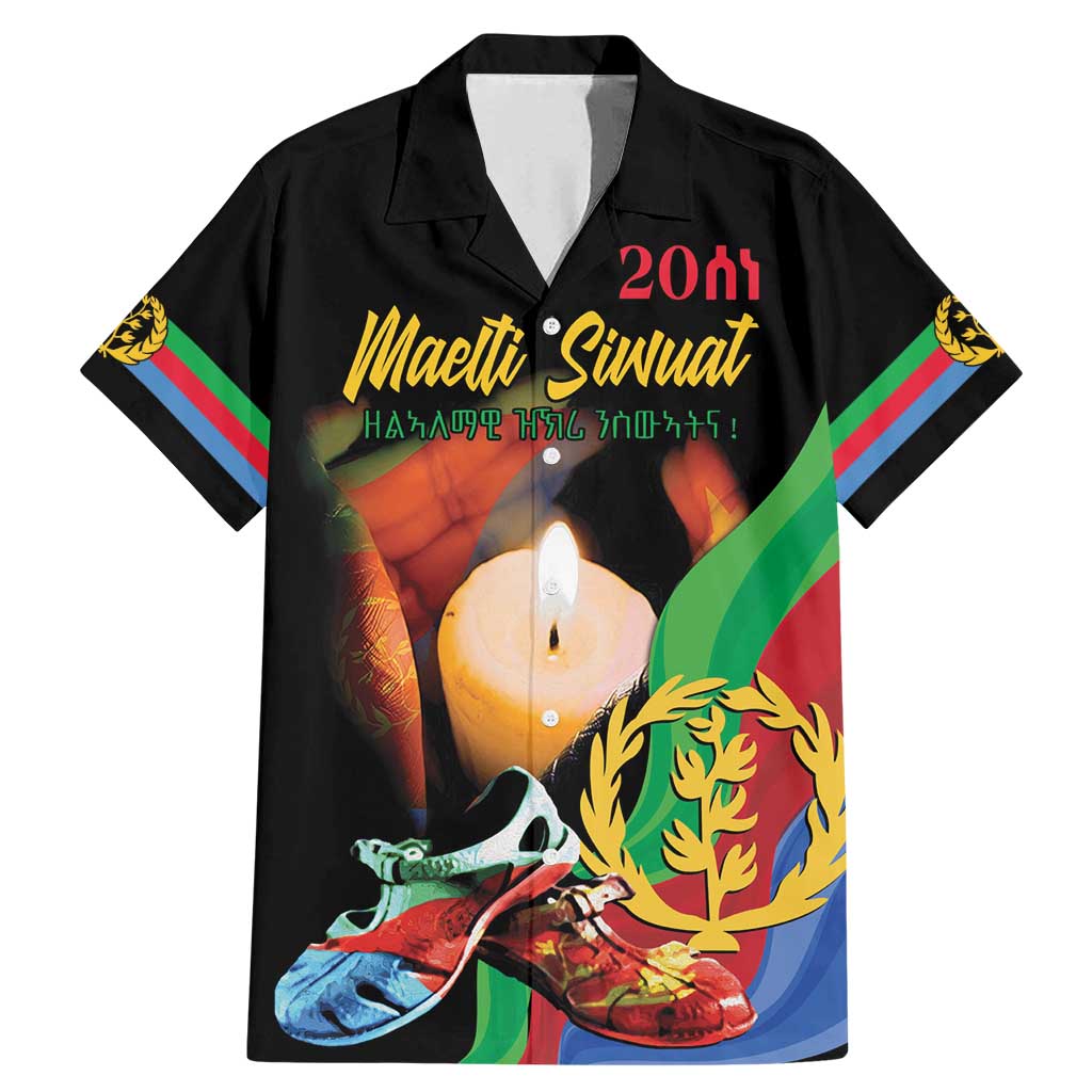 Personalized Eritrea Maelti Siwuat Family Matching Mermaid Dress and Hawaiian Shirt Shida Shoes Glory To Our Martyrs Eritrea LT9 - Wonder Print Shop