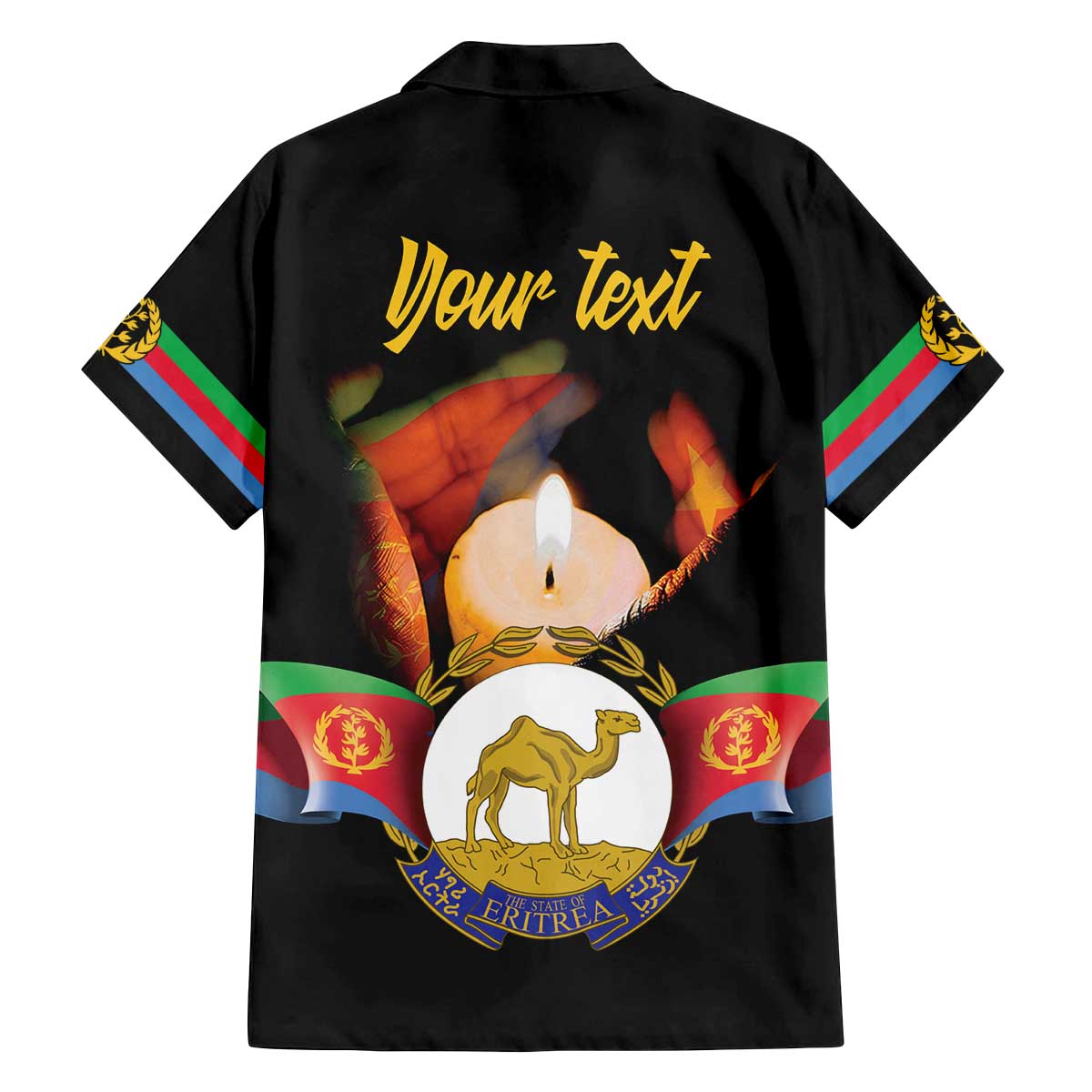 Personalized Eritrea Maelti Siwuat Family Matching Puletasi and Hawaiian Shirt Shida Shoes Glory To Our Martyrs Eritrea - Wonder Print Shop