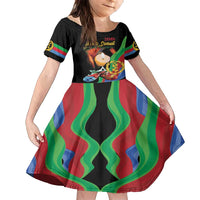 Personalized Eritrea Maelti Siwuat Family Matching Summer Maxi Dress and Hawaiian Shirt Shida Shoes Glory To Our Martyrs Eritrea - Wonder Print Shop