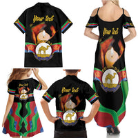 Personalized Eritrea Maelti Siwuat Family Matching Summer Maxi Dress and Hawaiian Shirt Shida Shoes Glory To Our Martyrs Eritrea - Wonder Print Shop