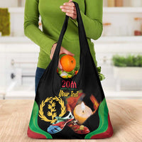 Personalized Eritrea Maelti Siwuat Grocery Bag Shida Shoes Glory To Our Martyrs Eritrea