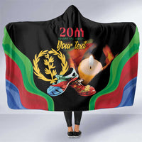 Personalized Eritrea Maelti Siwuat Hooded Blanket Shida Shoes Glory To Our Martyrs Eritrea