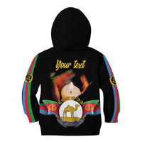 Personalized Eritrea Maelti Siwuat Kid Hoodie Shida Shoes Glory To Our Martyrs Eritrea - Wonder Print Shop