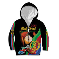 Personalized Eritrea Maelti Siwuat Kid Hoodie Shida Shoes Glory To Our Martyrs Eritrea - Wonder Print Shop