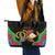 Personalized Eritrea Maelti Siwuat Leather Tote Bag Shida Shoes Glory To Our Martyrs Eritrea - Wonder Print Shop