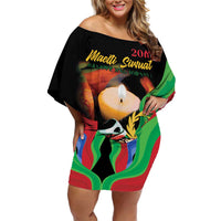 Personalized Eritrea Maelti Siwuat Off Shoulder Short Dress Shida Shoes Glory To Our Martyrs Eritrea - Wonder Print Shop