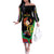 Personalized Eritrea Maelti Siwuat Off The Shoulder Long Sleeve Dress Shida Shoes Glory To Our Martyrs Eritrea - Wonder Print Shop