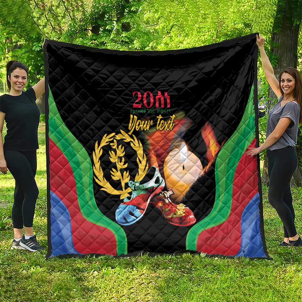 Personalized Eritrea Maelti Siwuat Quilt Shida Shoes Glory To Our Martyrs Eritrea - Wonder Print Shop