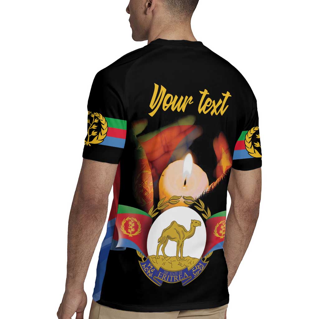 Personalized Eritrea Maelti Siwuat Rugby Jersey Shida Shoes Glory To Our Martyrs Eritrea - Wonder Print Shop