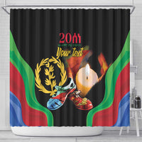 Personalized Eritrea Maelti Siwuat Shower Curtain Shida Shoes Glory To Our Martyrs Eritrea