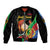 Personalized Eritrea Maelti Siwuat Sleeve Zip Bomber Jacket Shida Shoes Glory To Our Martyrs Eritrea - Wonder Print Shop