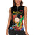 Personalized Eritrea Maelti Siwuat Women Sleeveless Polo Shirt Shida Shoes Glory To Our Martyrs Eritrea - Wonder Print Shop
