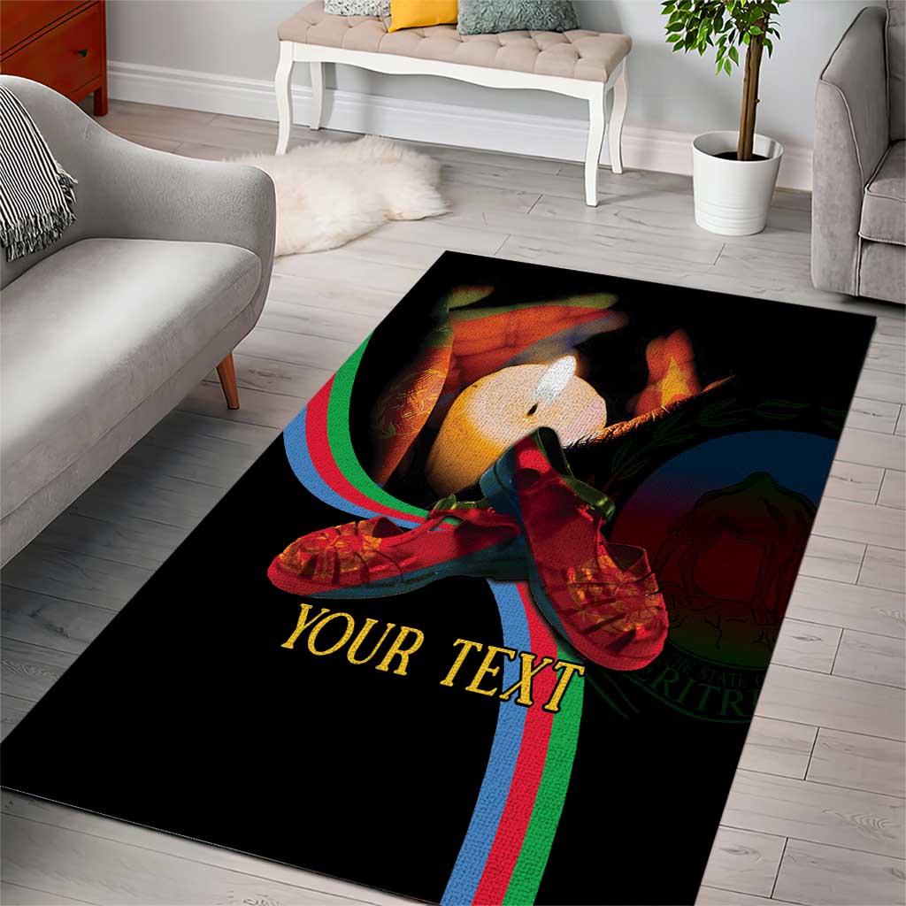 Personalized Eritrea Maelti Siwuat Area Rug Candle Vigil Glory To Our Martyrs Eritrea LT9 - Wonder Print Shop