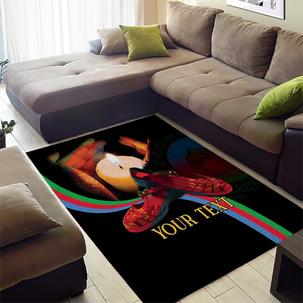 Personalized Eritrea Maelti Siwuat Area Rug Candle Vigil Glory To Our Martyrs Eritrea LT9 - Wonder Print Shop
