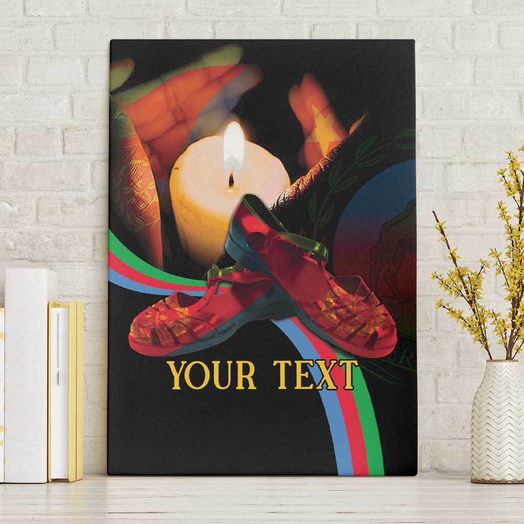 Personalized Eritrea Maelti Siwuat Canvas Wall Art Candle Vigil Glory To Our Martyrs Eritrea LT9 - Wonder Print Shop