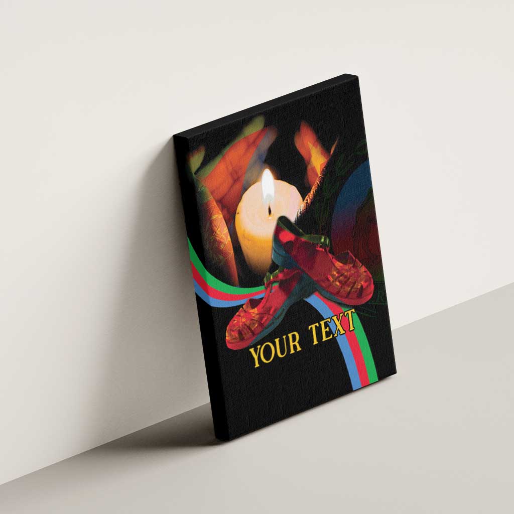 Personalized Eritrea Maelti Siwuat Canvas Wall Art Candle Vigil Glory To Our Martyrs Eritrea LT9 - Wonder Print Shop