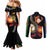 Personalized Eritrea Maelti Siwuat Couples Matching Mermaid Dress and Long Sleeve Button Shirt Candle Vigil Glory To Our Martyrs Eritrea