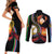 Personalized Eritrea Maelti Siwuat Couples Matching Short Sleeve Bodycon Dress and Long Sleeve Button Shirt Candle Vigil Glory To Our Martyrs Eritrea LT9 - Wonder Print Shop