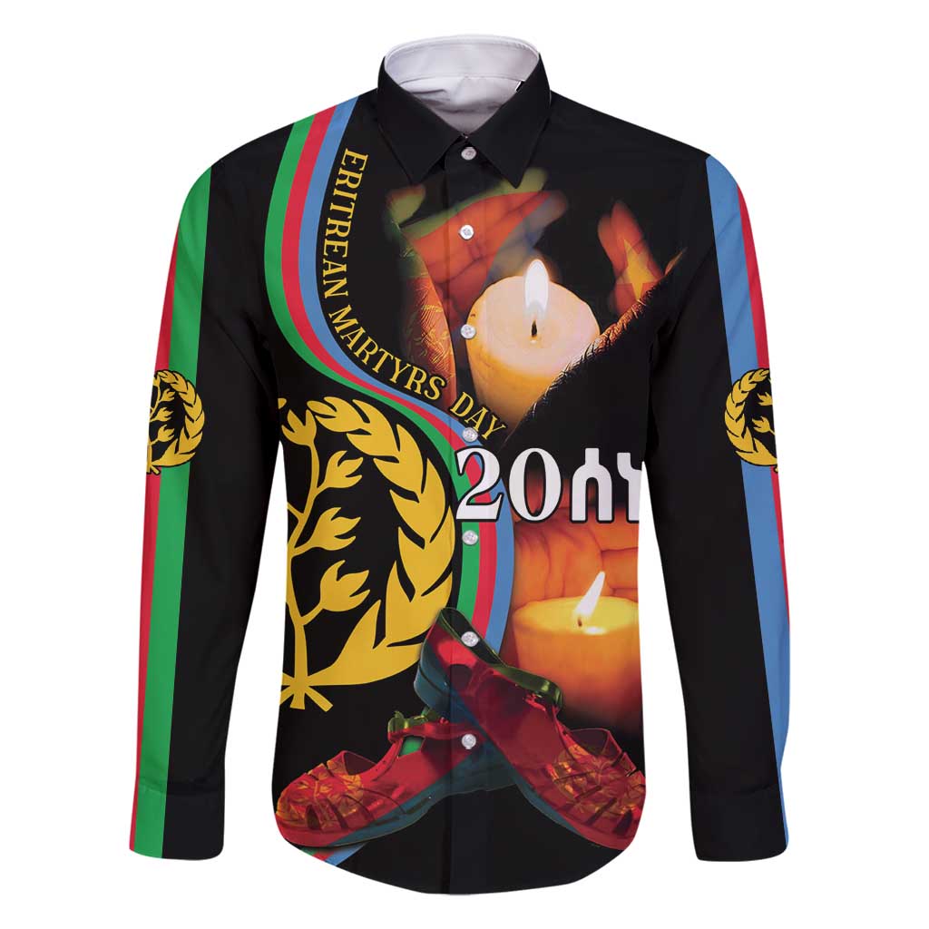 Personalized Eritrea Maelti Siwuat Family Matching Long Sleeve Bodycon Dress and Hawaiian Shirt Candle Vigil Glory To Our Martyrs Eritrea LT9 - Wonder Print Shop
