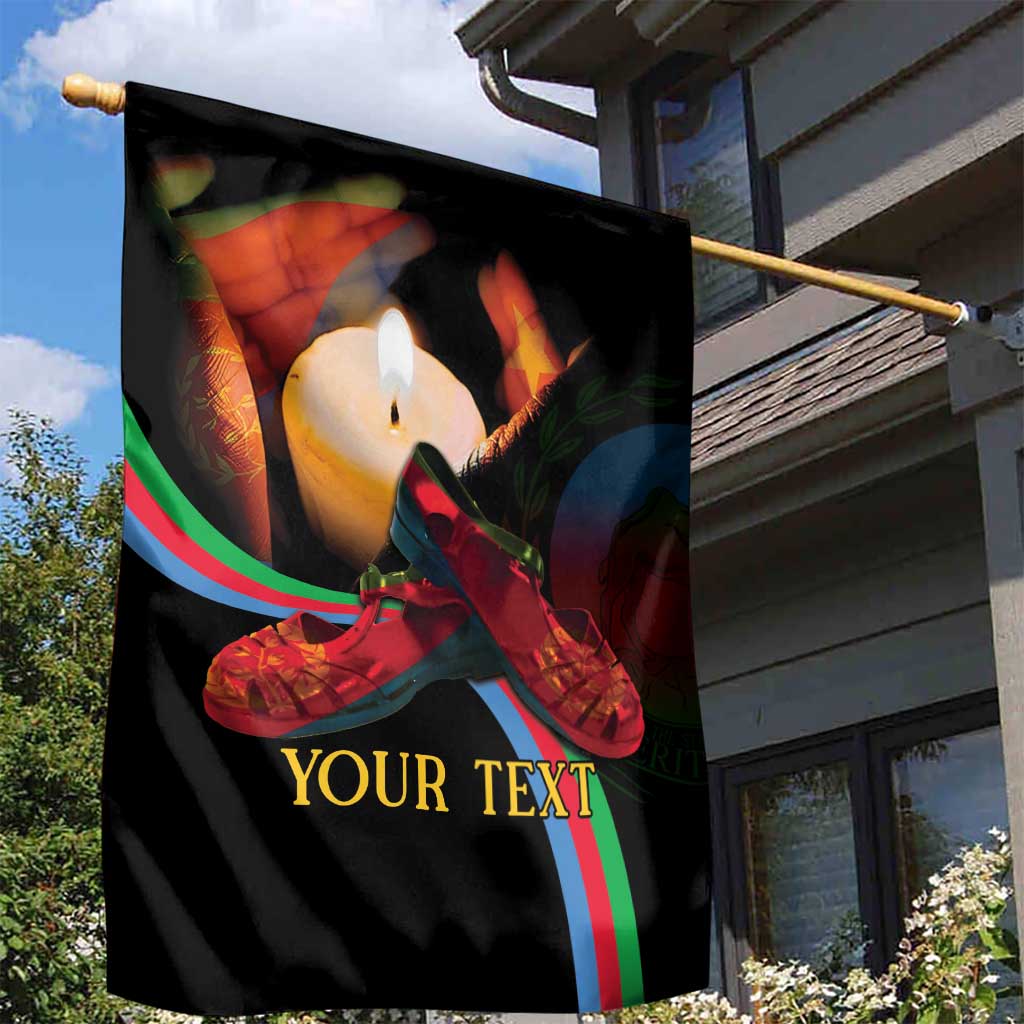 Personalized Eritrea Maelti Siwuat Garden Flag Candle Vigil Glory To Our Martyrs Eritrea - Wonder Print Shop