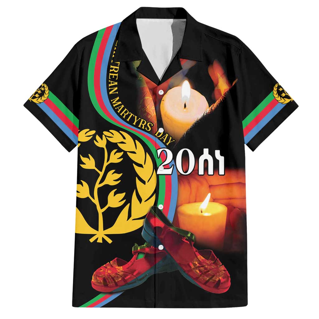 Personalized Eritrea Maelti Siwuat Hawaiian Shirt Candle Vigil Glory To Our Martyrs Eritrea - Wonder Print Shop