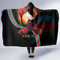 Personalized Eritrea Maelti Siwuat Hooded Blanket Candle Vigil Glory To Our Martyrs Eritrea