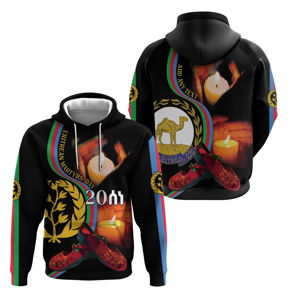 Personalized Eritrea Maelti Siwuat Hoodie Candle Vigil Glory To Our Martyrs Eritrea - Wonder Print Shop
