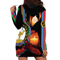 Personalized Eritrea Maelti Siwuat Hoodie Dress Candle Vigil Glory To Our Martyrs Eritrea - Wonder Print Shop
