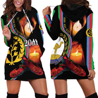 Personalized Eritrea Maelti Siwuat Hoodie Dress Candle Vigil Glory To Our Martyrs Eritrea - Wonder Print Shop