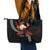 Personalized Eritrea Maelti Siwuat Leather Tote Bag Candle Vigil Glory To Our Martyrs Eritrea - Wonder Print Shop