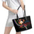 Personalized Eritrea Maelti Siwuat Leather Tote Bag Candle Vigil Glory To Our Martyrs Eritrea - Wonder Print Shop