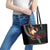 Personalized Eritrea Maelti Siwuat Leather Tote Bag Candle Vigil Glory To Our Martyrs Eritrea - Wonder Print Shop