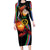 Personalized Eritrea Maelti Siwuat Long Sleeve Bodycon Dress Candle Vigil Glory To Our Martyrs Eritrea - Wonder Print Shop