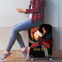 Personalized Eritrea Maelti Siwuat Luggage Cover Candle Vigil Glory To Our Martyrs Eritrea - Wonder Print Shop