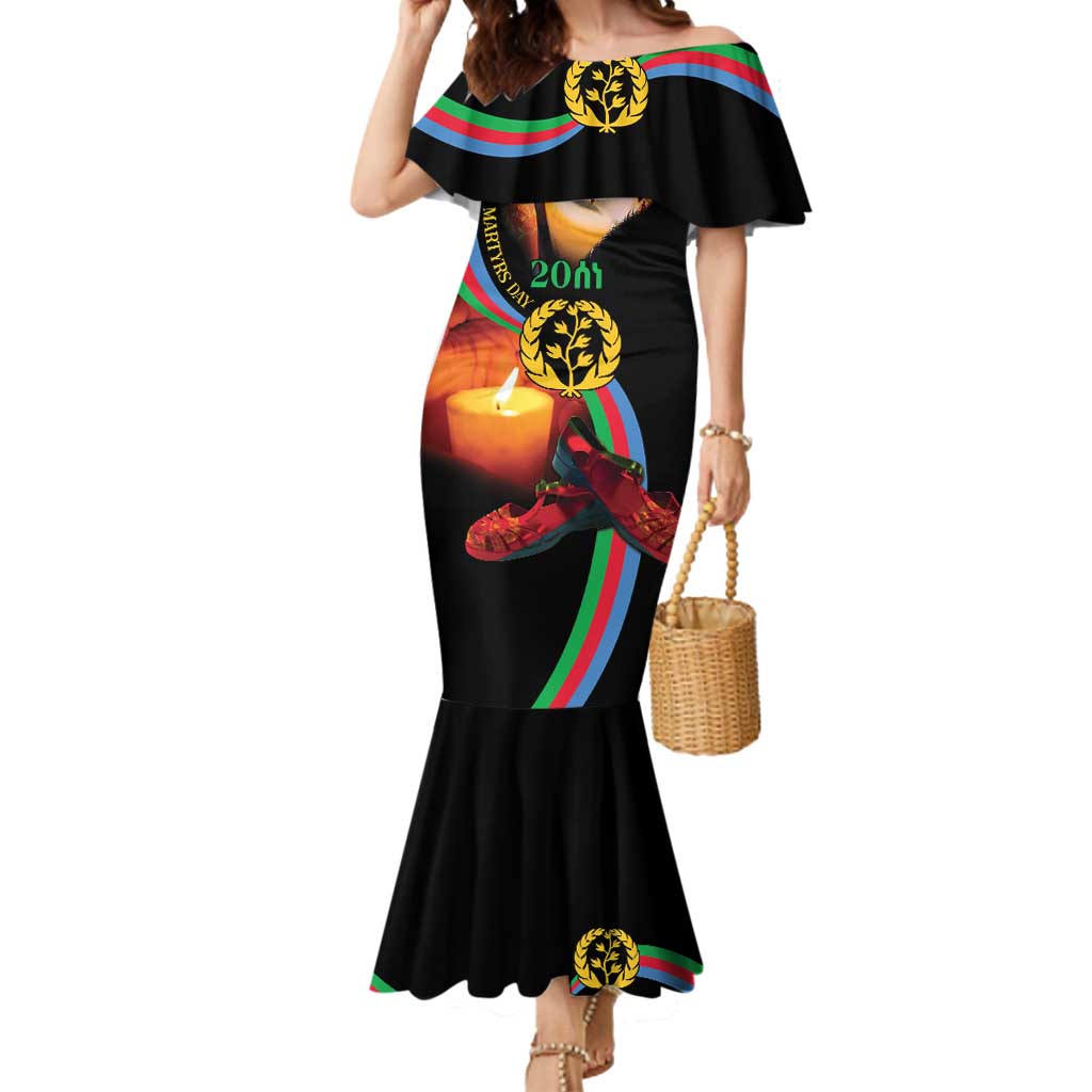Personalized Eritrea Maelti Siwuat Mermaid Dress Candle Vigil Glory To Our Martyrs Eritrea - Wonder Print Shop