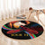 Personalized Eritrea Maelti Siwuat Round Carpet Candle Vigil Glory To Our Martyrs Eritrea