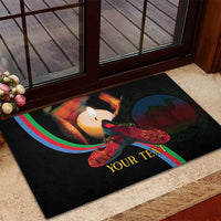 Personalized Eritrea Maelti Siwuat Rubber Doormat Candle Vigil Glory To Our Martyrs Eritrea - Wonder Print Shop