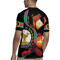 Personalized Eritrea Maelti Siwuat Rugby Jersey Candle Vigil Glory To Our Martyrs Eritrea - Wonder Print Shop