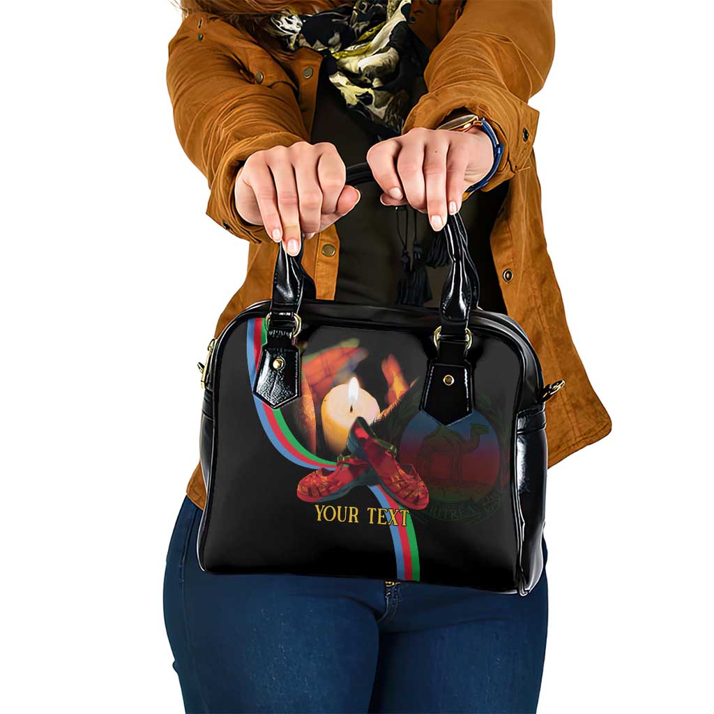 Personalized Eritrea Maelti Siwuat Shoulder Handbag Candle Vigil Glory To Our Martyrs Eritrea