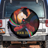 Personalized Eritrea Maelti Siwuat Spare Tire Cover Candle Vigil Glory To Our Martyrs Eritrea - Wonder Print Shop