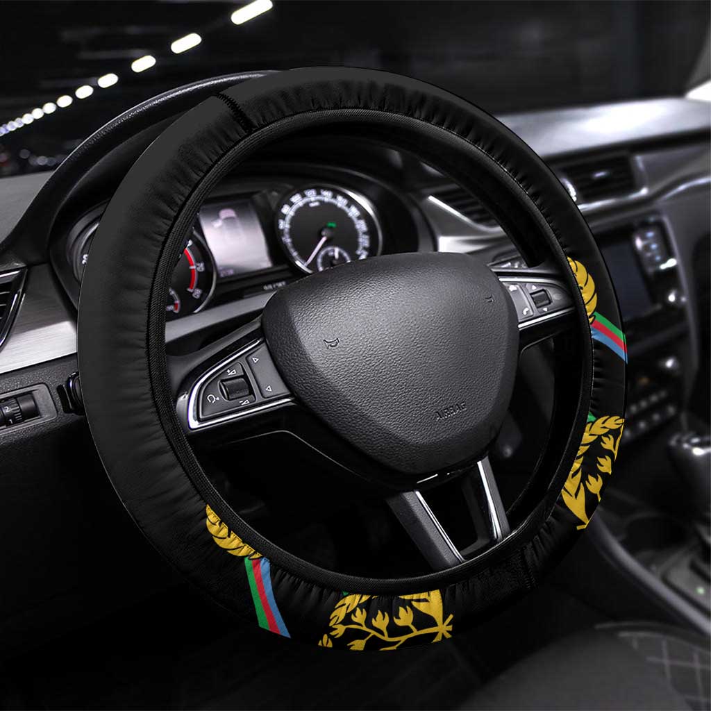 Eritrea Maelti Siwuat Steering Wheel Cover Candle Vigil Glory To Our Martyrs Eritrea - Wonder Print Shop