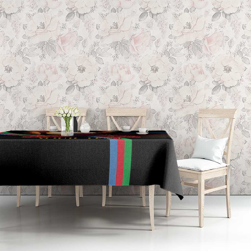 Personalized Eritrea Maelti Siwuat Tablecloth Candle Vigil Glory To Our Martyrs Eritrea - Wonder Print Shop