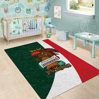 iViva Mexico Hidalgos Bell Personalized Area Rug Mexican Independence Day Fiesta - Wonder Print Shop