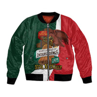 iViva Mexico Hidalgos Bell Personalized Bomber Jacket Mexican Independence Day Fiesta - Wonder Print Shop