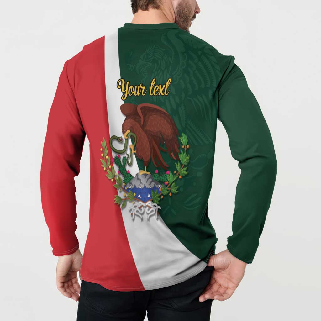 iViva Mexico Hidalgos Bell Personalized Button Sweatshirt Mexican Independence Day Fiesta - Wonder Print Shop