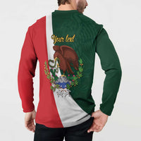 iViva Mexico Hidalgos Bell Personalized Button Sweatshirt Mexican Independence Day Fiesta - Wonder Print Shop
