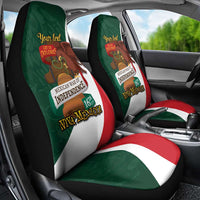 iViva Mexico Hidalgos Bell Personalized Car Seat Cover Mexican Independence Day Fiesta - Wonder Print Shop