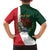 iViva Mexico Hidalgos Bell Personalized Family Matching Off Shoulder Maxi Dress and Hawaiian Shirt Mexican Independence Day Fiesta - Wonder Print Shop