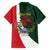 iViva Mexico Hidalgos Bell Personalized Family Matching Off Shoulder Maxi Dress and Hawaiian Shirt Mexican Independence Day Fiesta - Wonder Print Shop